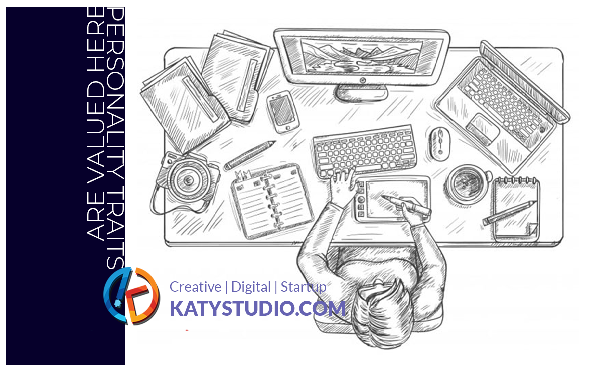 The personality traits are valued at KatyStudio.com